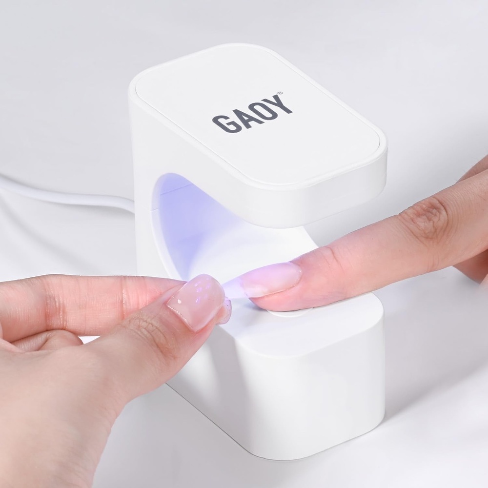 GAOY White Mini UV Nail Light